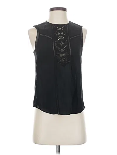 Pre-owned A.l.c Sleeveless Blouse In Black
