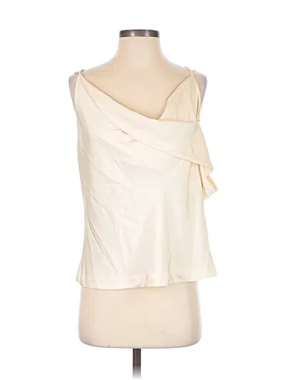 Pre-owned A.l.c Sleeveless Blouse In Ivory