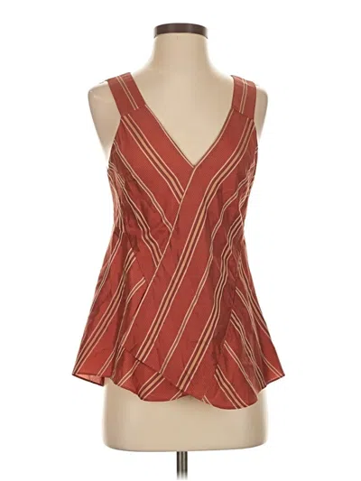 Pre-owned A.l.c Sleeveless Blouse In Red