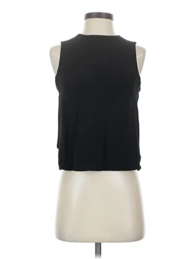 Pre-owned A.l.c Sleeveless Top Black Halter Neckline Tops
