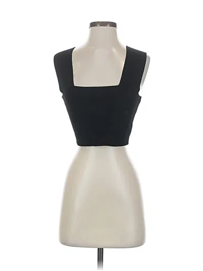 Pre-owned A.l.c Sleeveless Top Black Strapless Neckline Tops