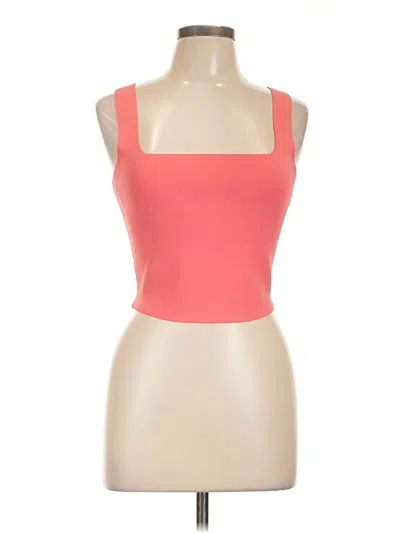 A.l.c Sleeveless Top Pink Strapless Neckline Tops