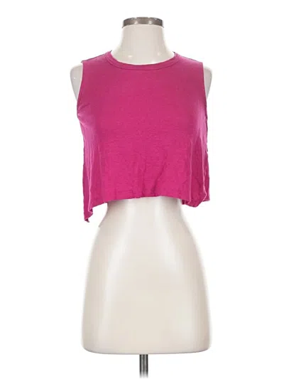 Pre-owned A.l.c Sleeveless T-shirt In Pink