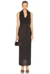 A.l.c Sonya Dress In Dark Brown