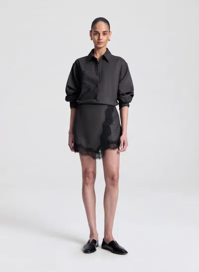 A.l.c Sophia Skirt In Black
