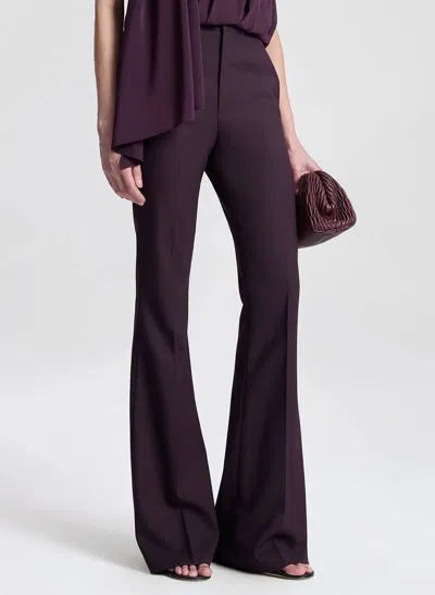 A.l.c Sophie Ii Tailored Pant In Deep Plum In Purple