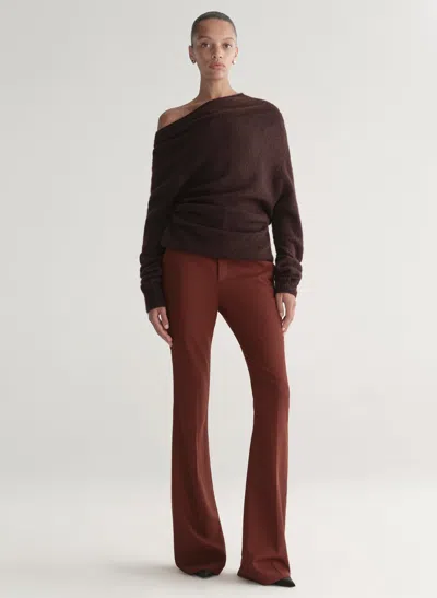 A.l.c Sophie Tailored Pant In Brown