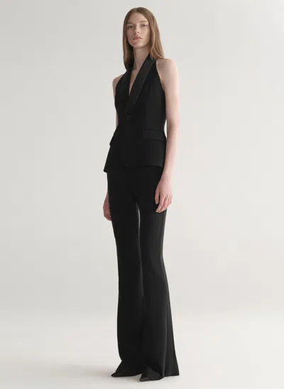 A.l.c Sophie Tuxedo Stripe Pant In Black