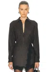 A.l.c Spence Top In Brown