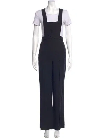 Pre-owned A.l.c Square Neckline Jumpsuit In Gray