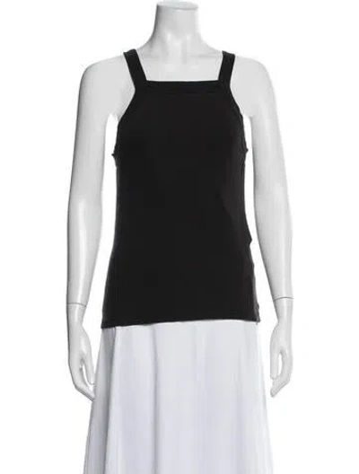 Pre-owned A.l.c Square Neckline Sleeveless Top In Blue