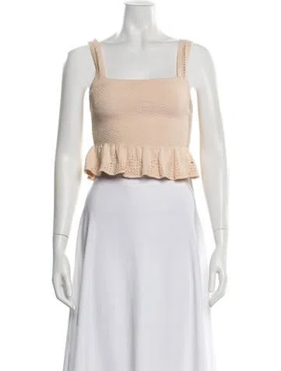 Pre-owned A.l.c Square Neckline Sweater In Multi