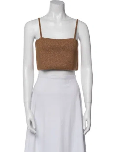 Pre-owned A.l.c Square Neckline Sweater In Neutral