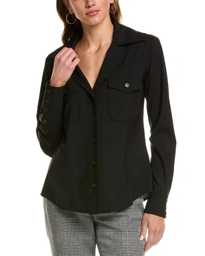 A.l.c . Stan Wool-blend Top In Black