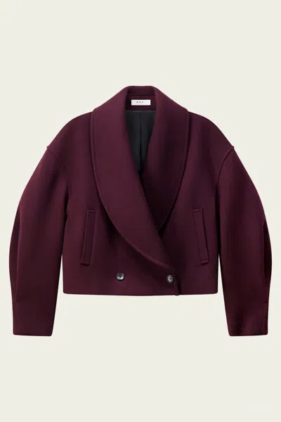 A.l.c Stella Jacket In Deep Mulberry In Purple
