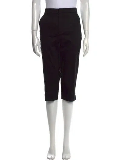 Pre-owned A.l.c Straight Leg Pants In Black