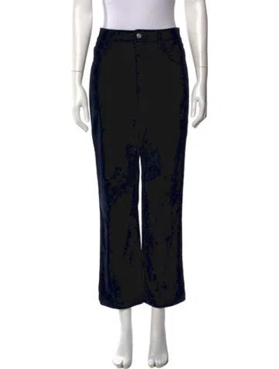 Pre-owned A.l.c Straight Leg Pants In Black