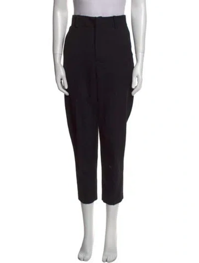 Pre-owned A.l.c Straight Leg Pants In Black