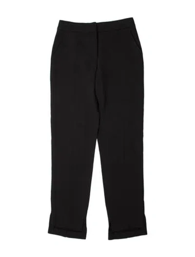 Pre-owned A.l.c Straight Leg Pants In Black