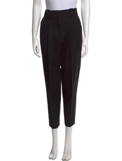 Pre-owned A.l.c Straight Leg Pants In Black