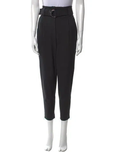 Pre-owned A.l.c Straight Leg Pants In Black