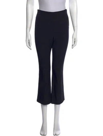 Pre-owned A.l.c Straight Leg Pants In Black