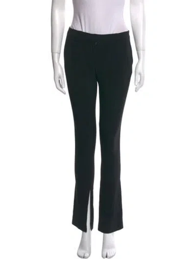 Pre-owned A.l.c Straight Leg Pants In Black