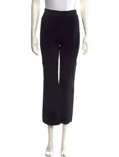 Pre-owned A.l.c Straight Leg Pants In Black