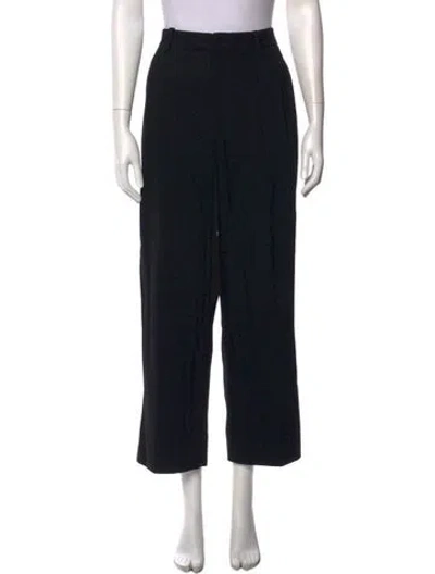 Pre-owned A.l.c Straight Leg Pants In Black