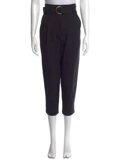 Pre-owned A.l.c Straight Leg Pants In Black