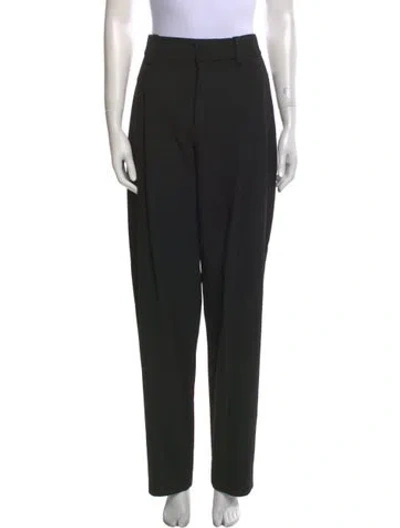 Pre-owned A.l.c Straight Leg Pants In Black