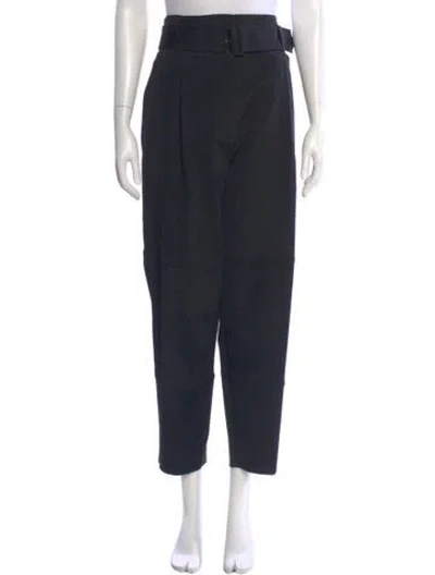 Pre-owned A.l.c Straight Leg Pants In Black