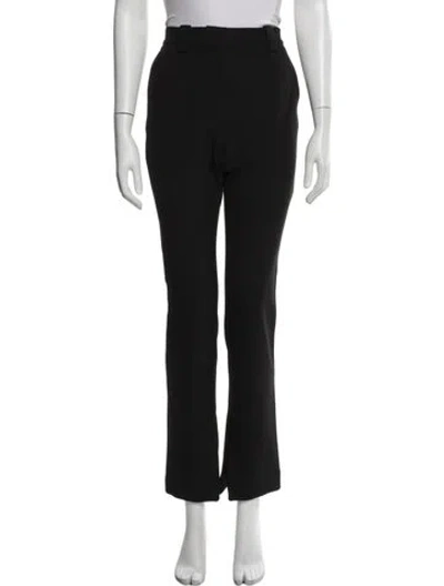 Pre-owned A.l.c Straight Leg Pants In Black