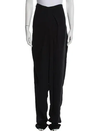 Pre-owned A.l.c Straight Leg Pants In Black