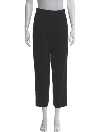 Pre-owned A.l.c Straight Leg Pants In Black