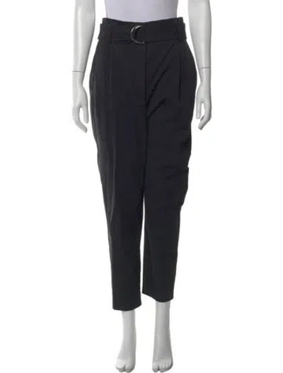Pre-owned A.l.c Straight Leg Pants In Black