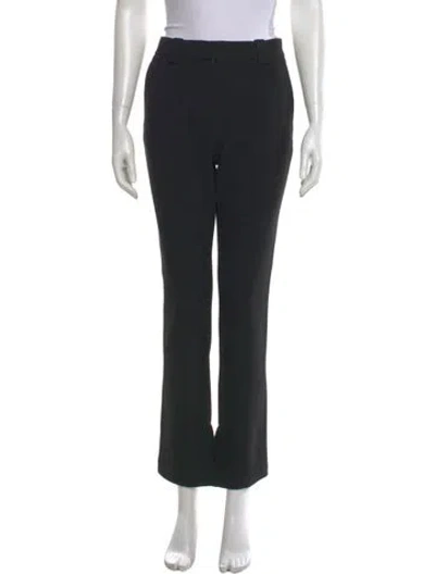 Pre-owned A.l.c Straight Leg Pants In Black