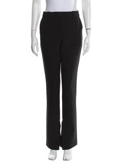 Pre-owned A.l.c Straight Leg Pants In Black