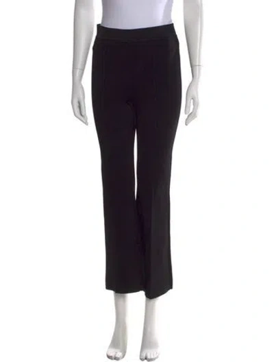 Pre-owned A.l.c Straight Leg Pants In Black