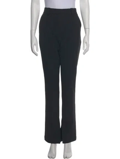 Pre-owned A.l.c Straight Leg Pants In Black