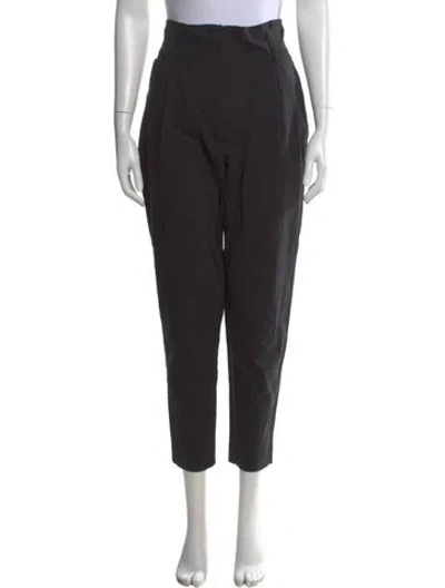 Pre-owned A.l.c Straight Leg Pants In Black