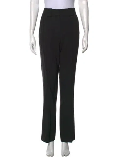 Pre-owned A.l.c Straight Leg Pants In Black