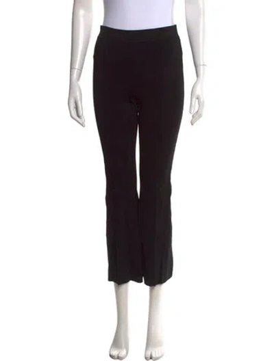 Pre-owned A.l.c Straight Leg Pants In Black