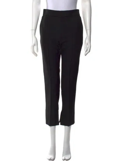 Pre-owned A.l.c Straight Leg Pants In Black