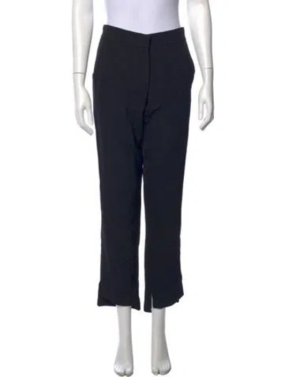 Pre-owned A.l.c Straight Leg Pants In Black