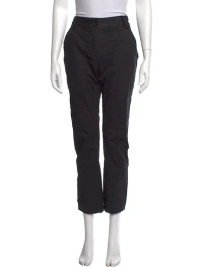 Pre-owned A.l.c Straight Leg Pants In Black
