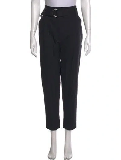 Pre-owned A.l.c Straight Leg Pants In Black
