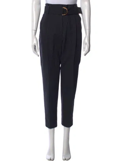 Pre-owned A.l.c Straight Leg Pants In Black