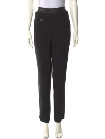 Pre-owned A.l.c Straight Leg Pants In Black