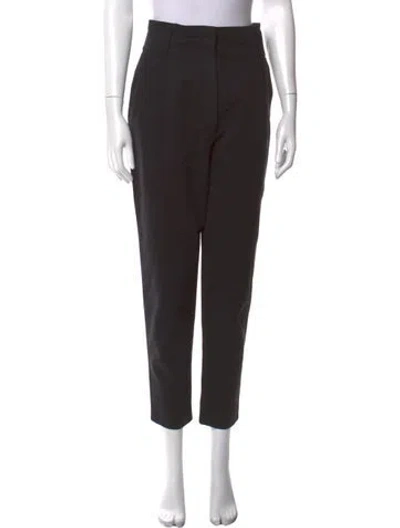 Pre-owned A.l.c Straight Leg Pants In Black